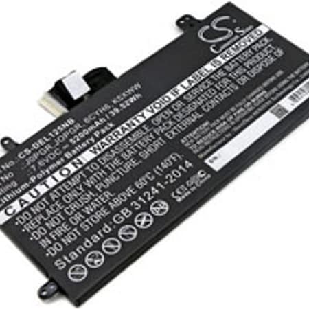 Replacement for Dell Latitude 12 5285 Battery